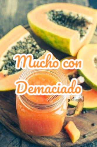 Mucho con Demaciado Wax Bag