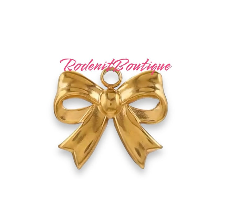 Coquette bow charm