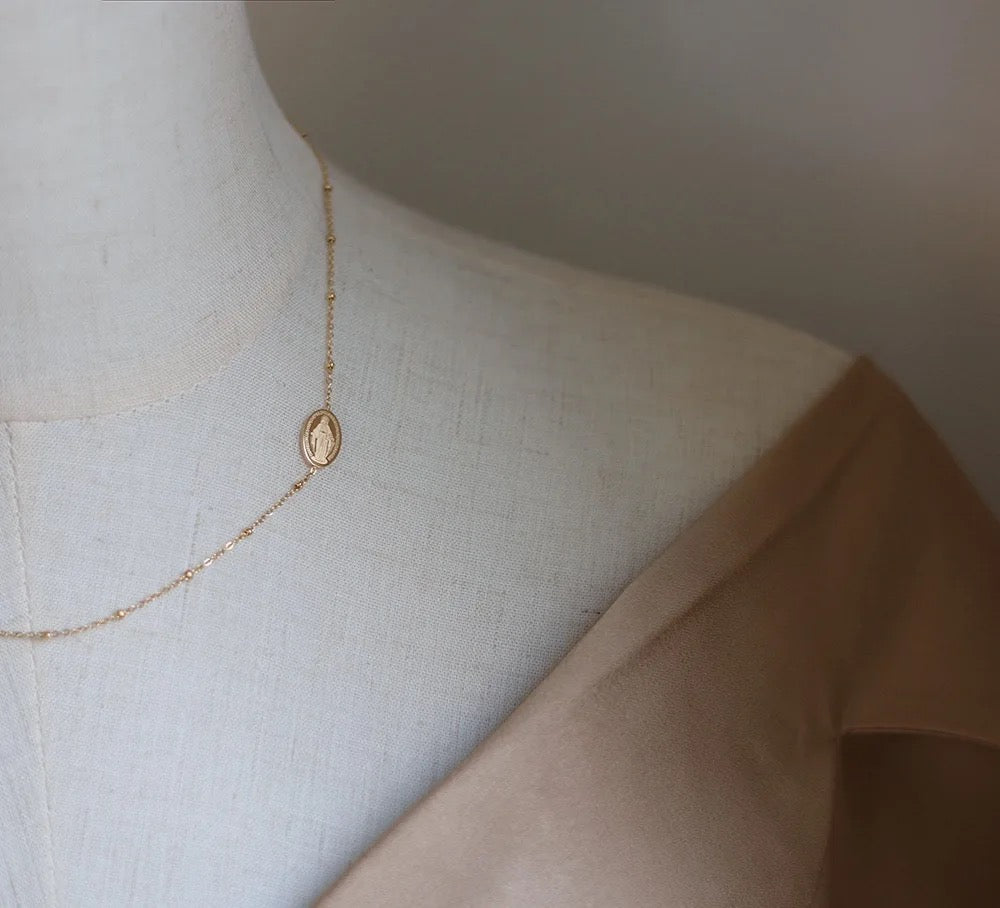 Virgen Maria Necklace