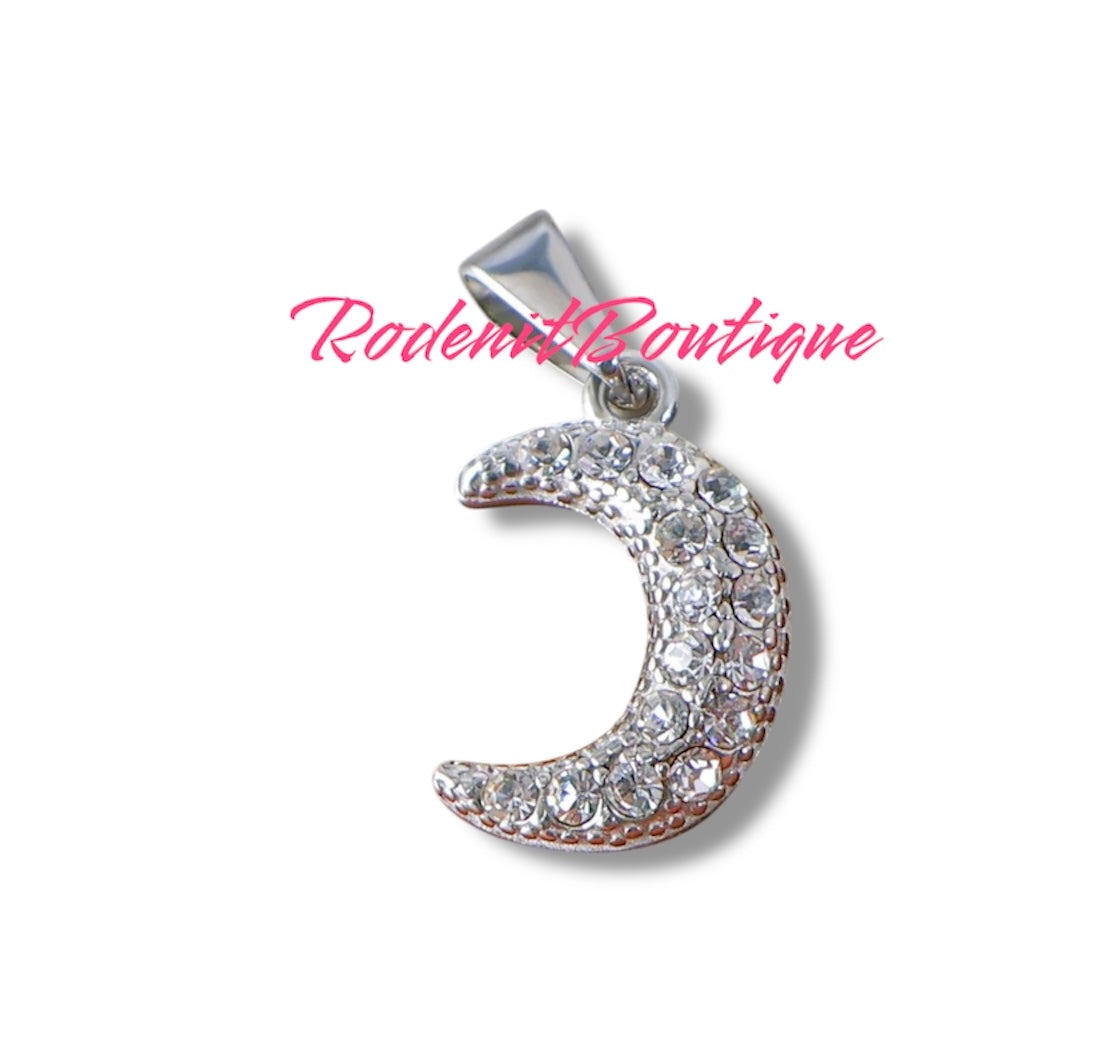 Luna silver charm