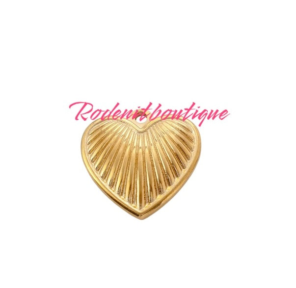 Sirena corazon charm