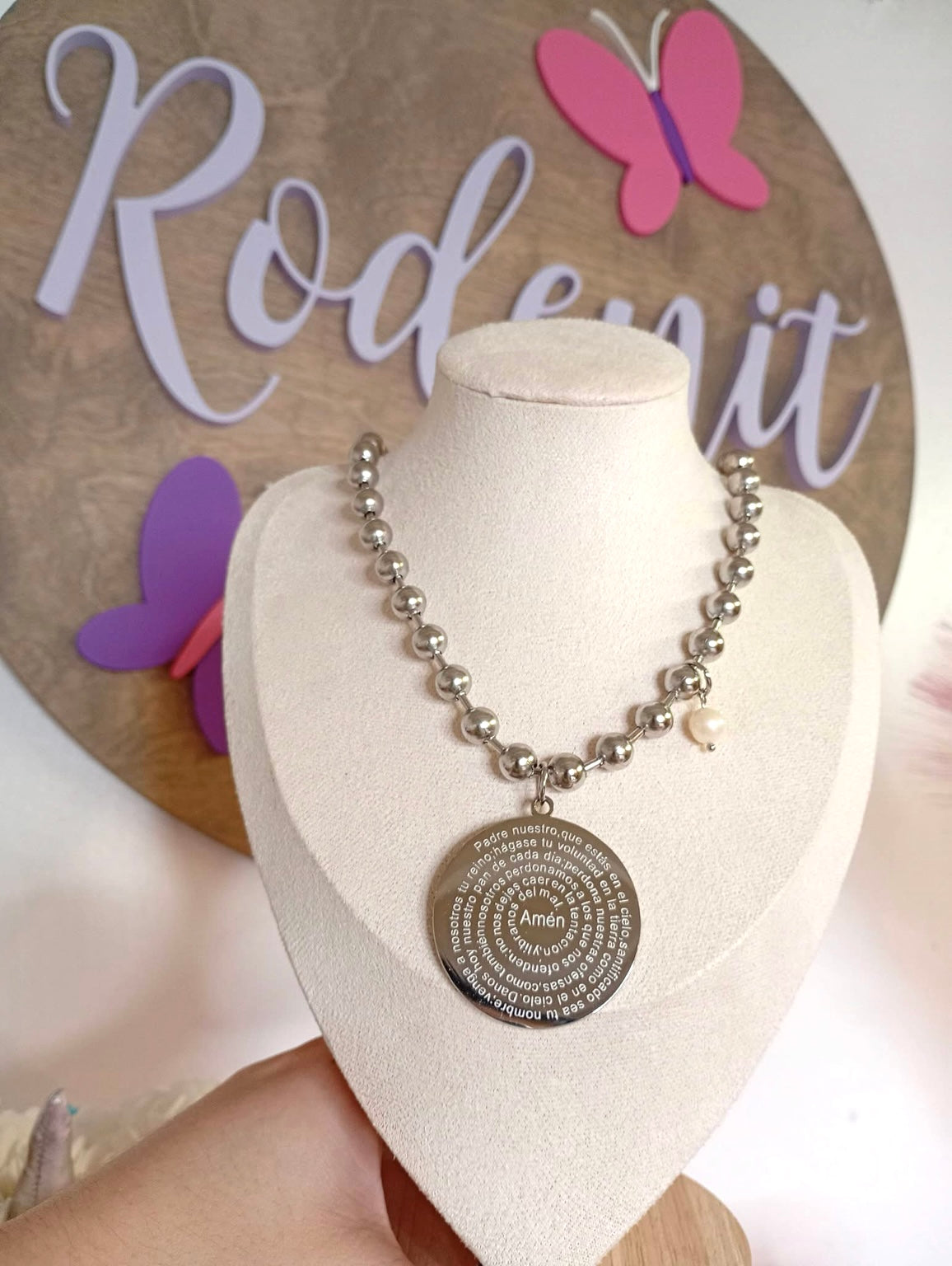 Padre Nuestro balines Necklace