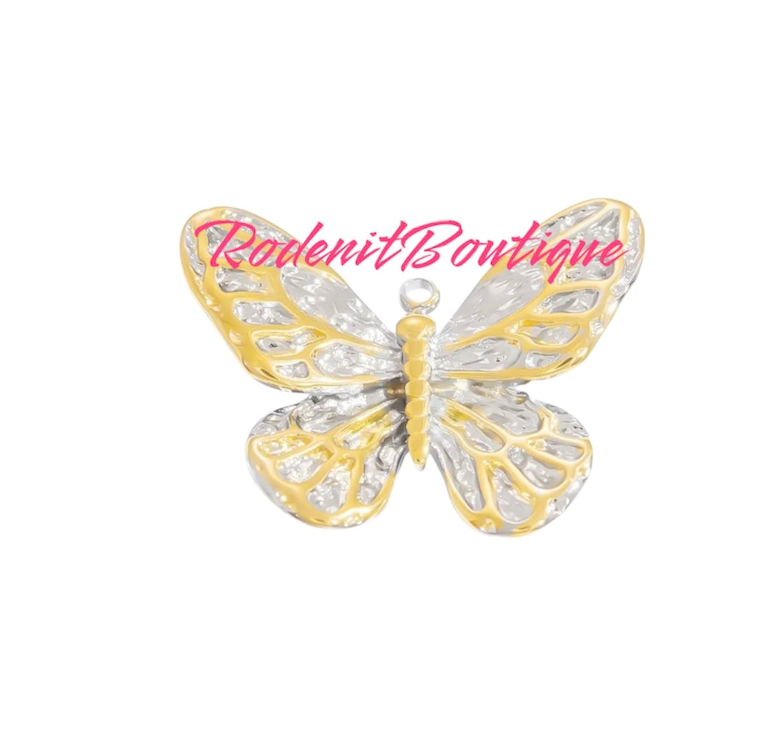 Mariposa 2 tonos Charm