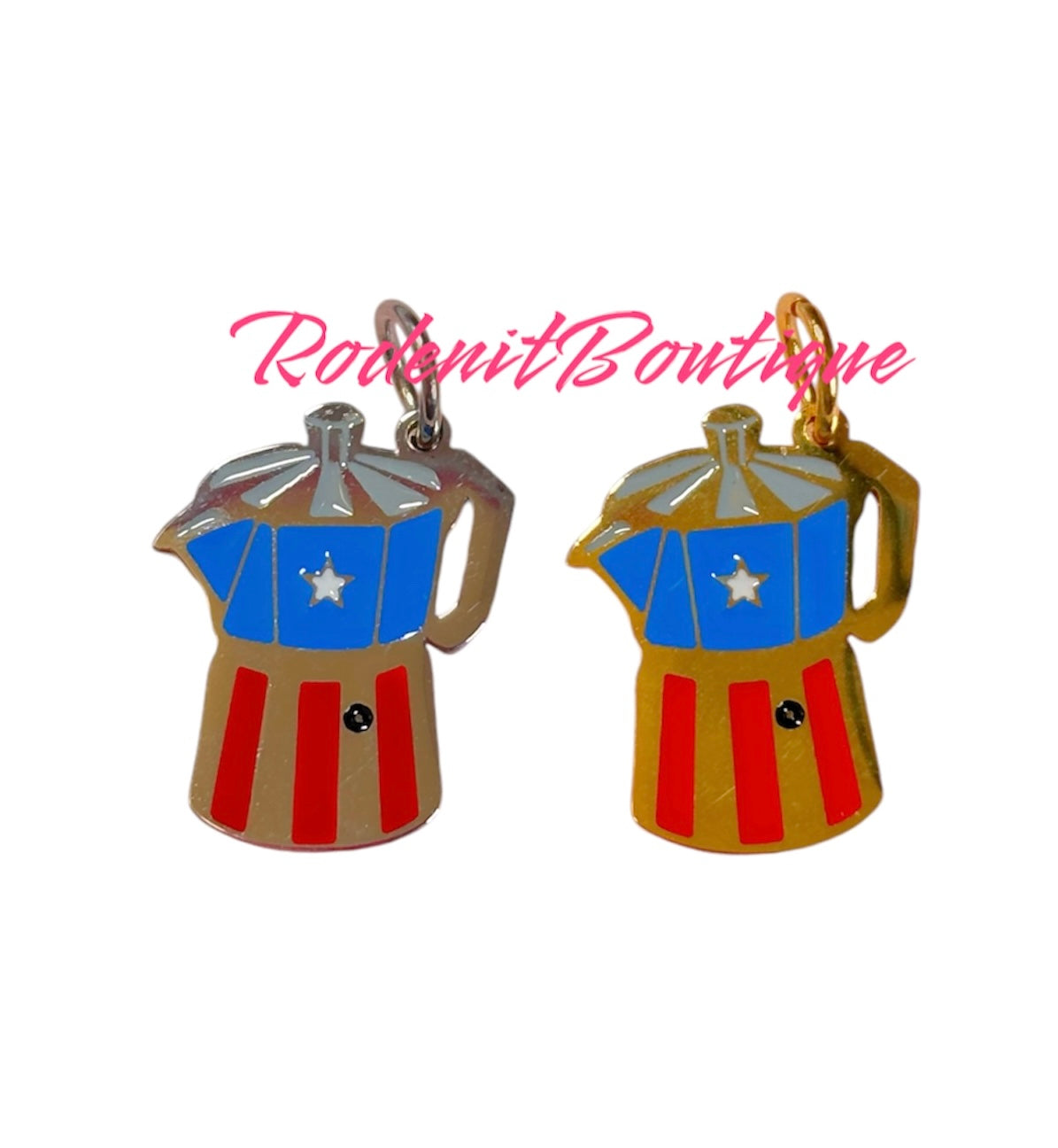 Greca Puertorriqueña charm