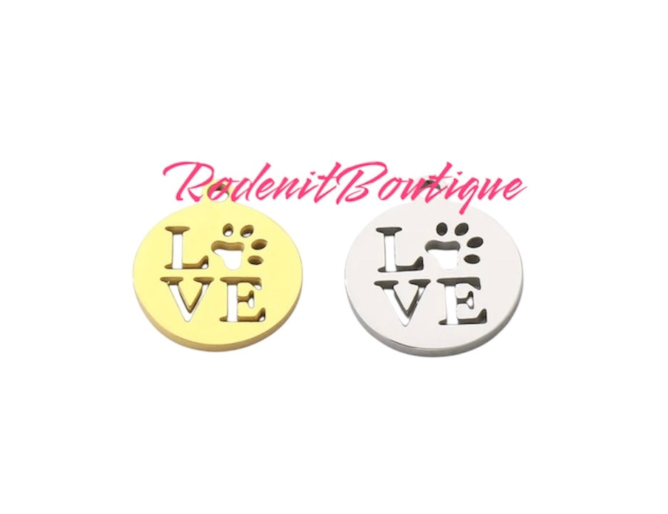 Love Dogs Charm