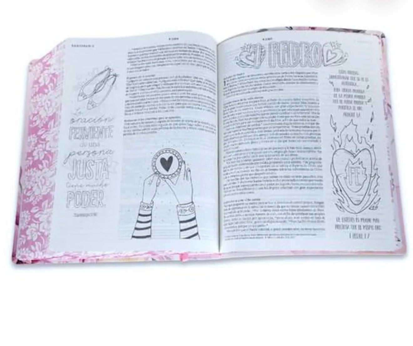 Biblia Inspira NTV, letra grande con Filament (SentiPiel, Primaveral) (Spanish Edition)