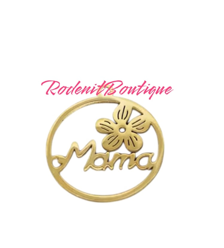 Mama with flower Charm