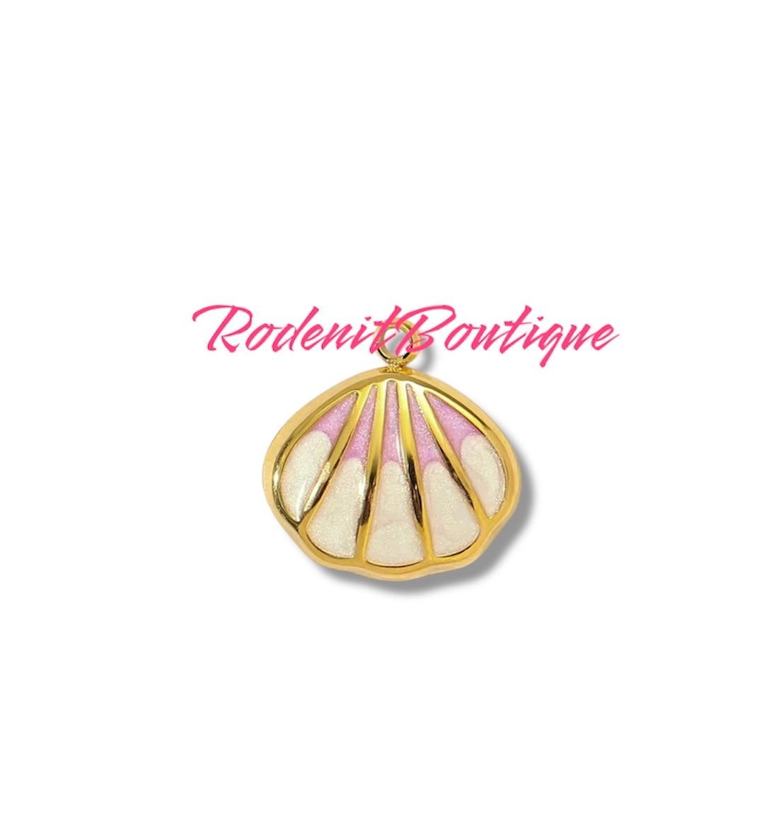 Shell 🐚 pink charm