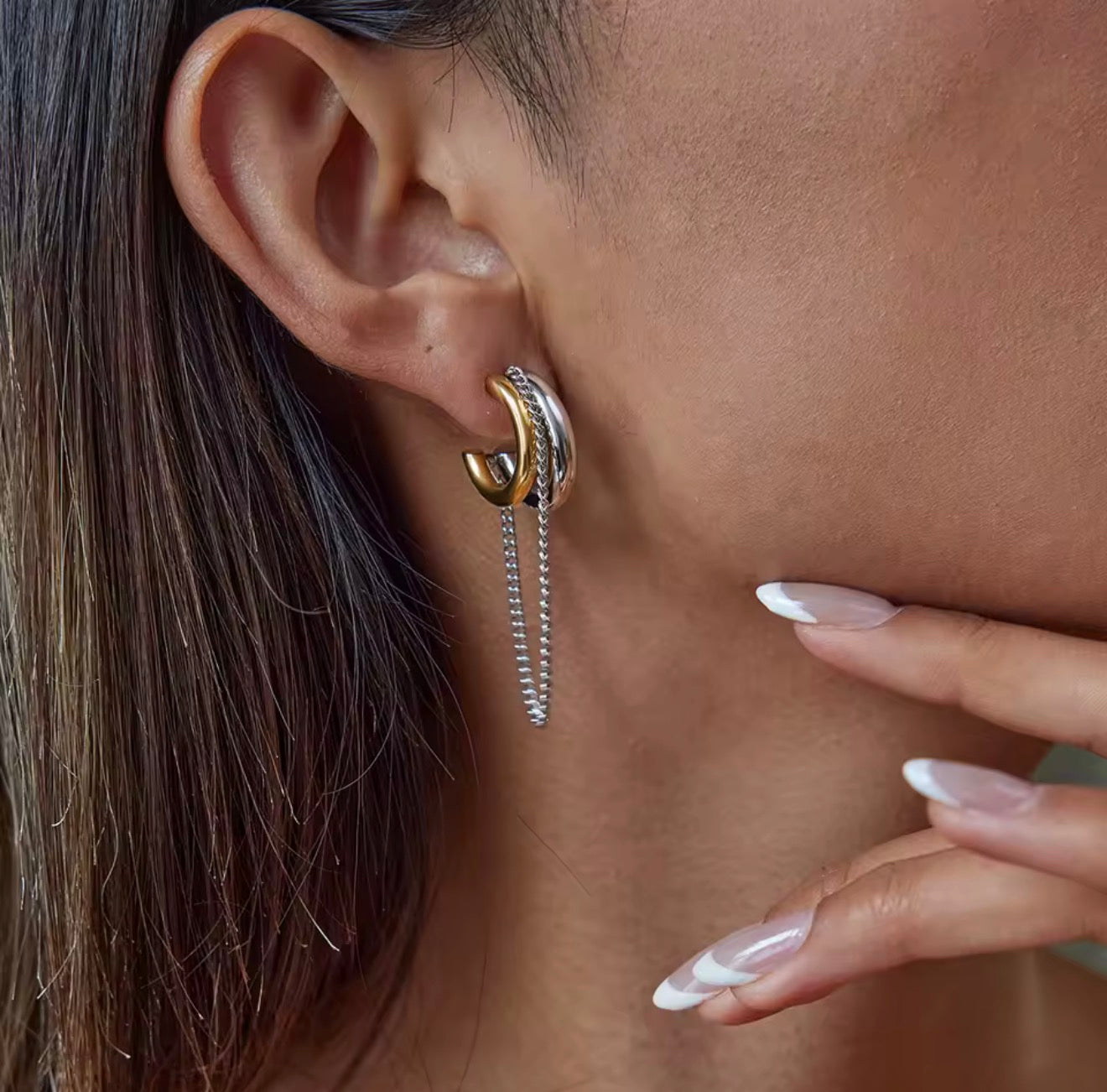 Julis 2 tones Earings