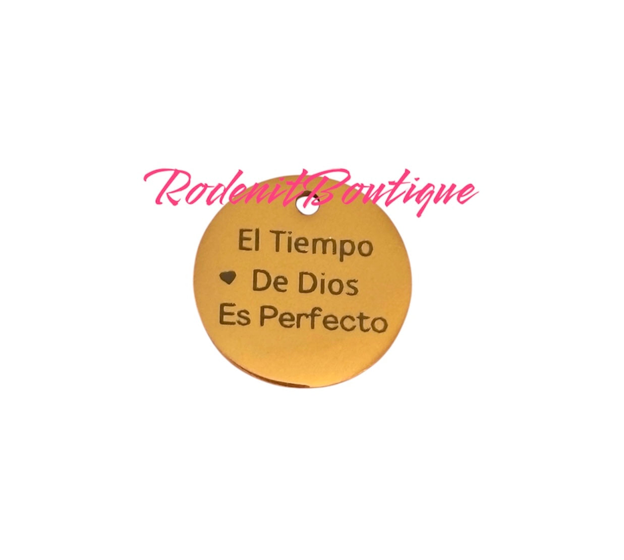 El Tiempo de Dios es Perfecto Charm