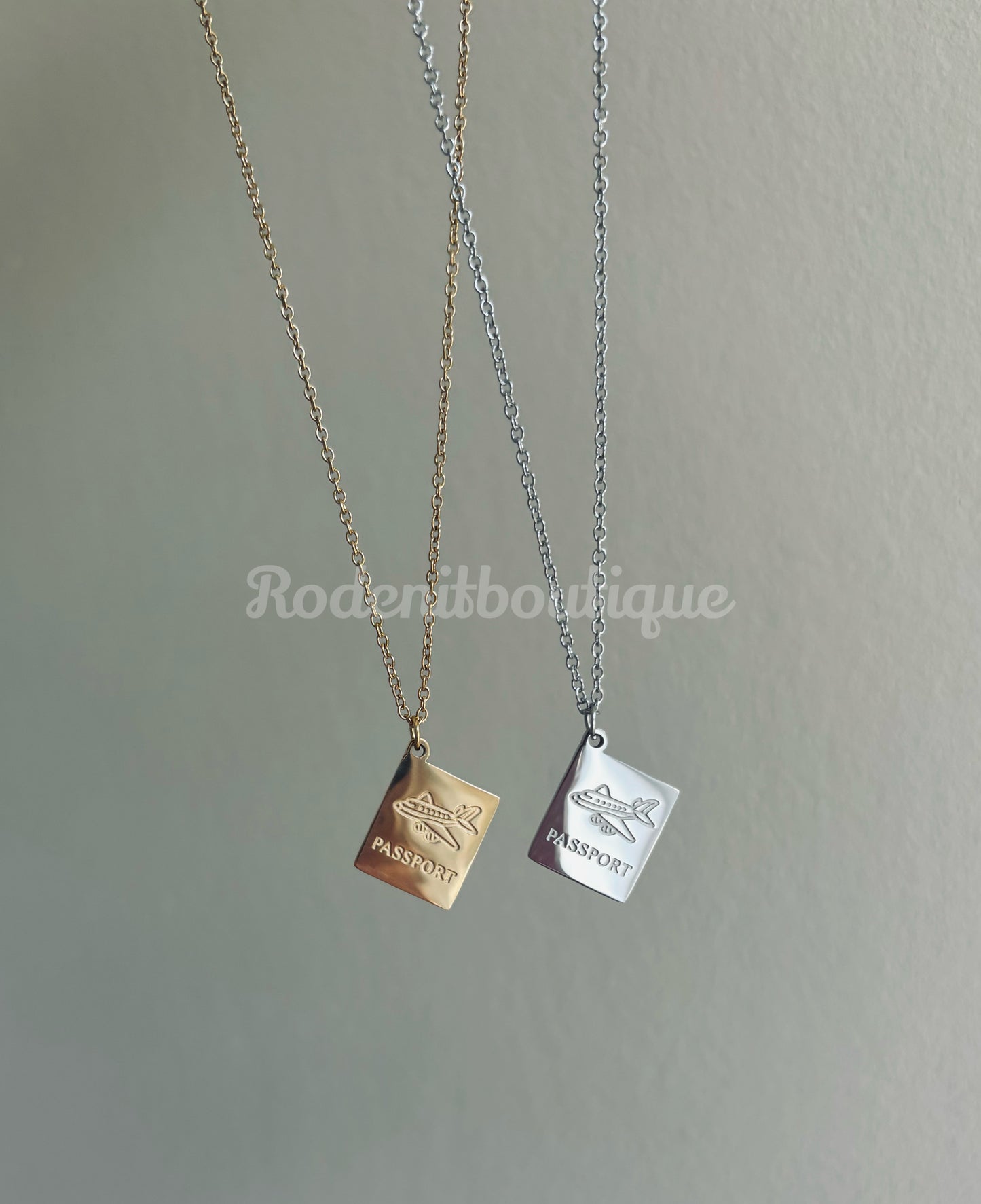 Passport Necklace