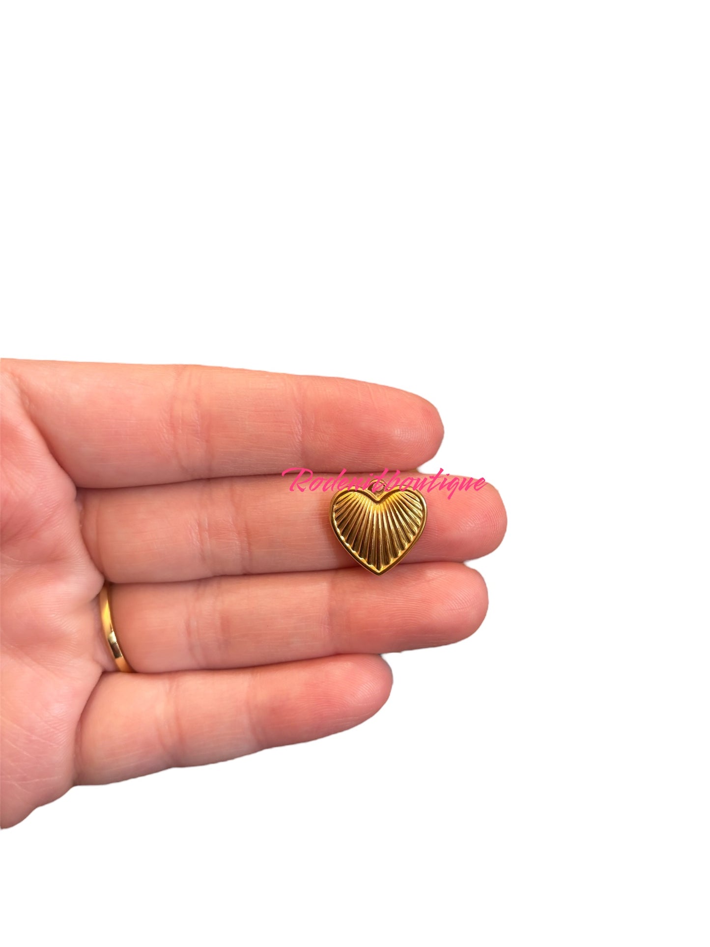 Sirena corazon charm
