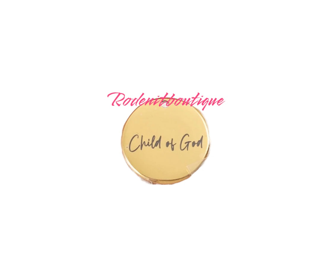 Child of God charm