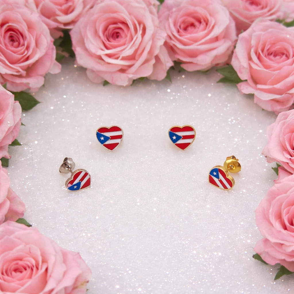 Amor siempre a mi isla Earings
