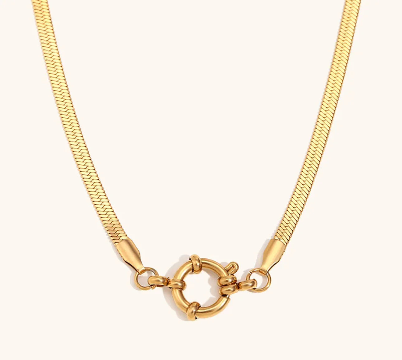 Snake charms necklace