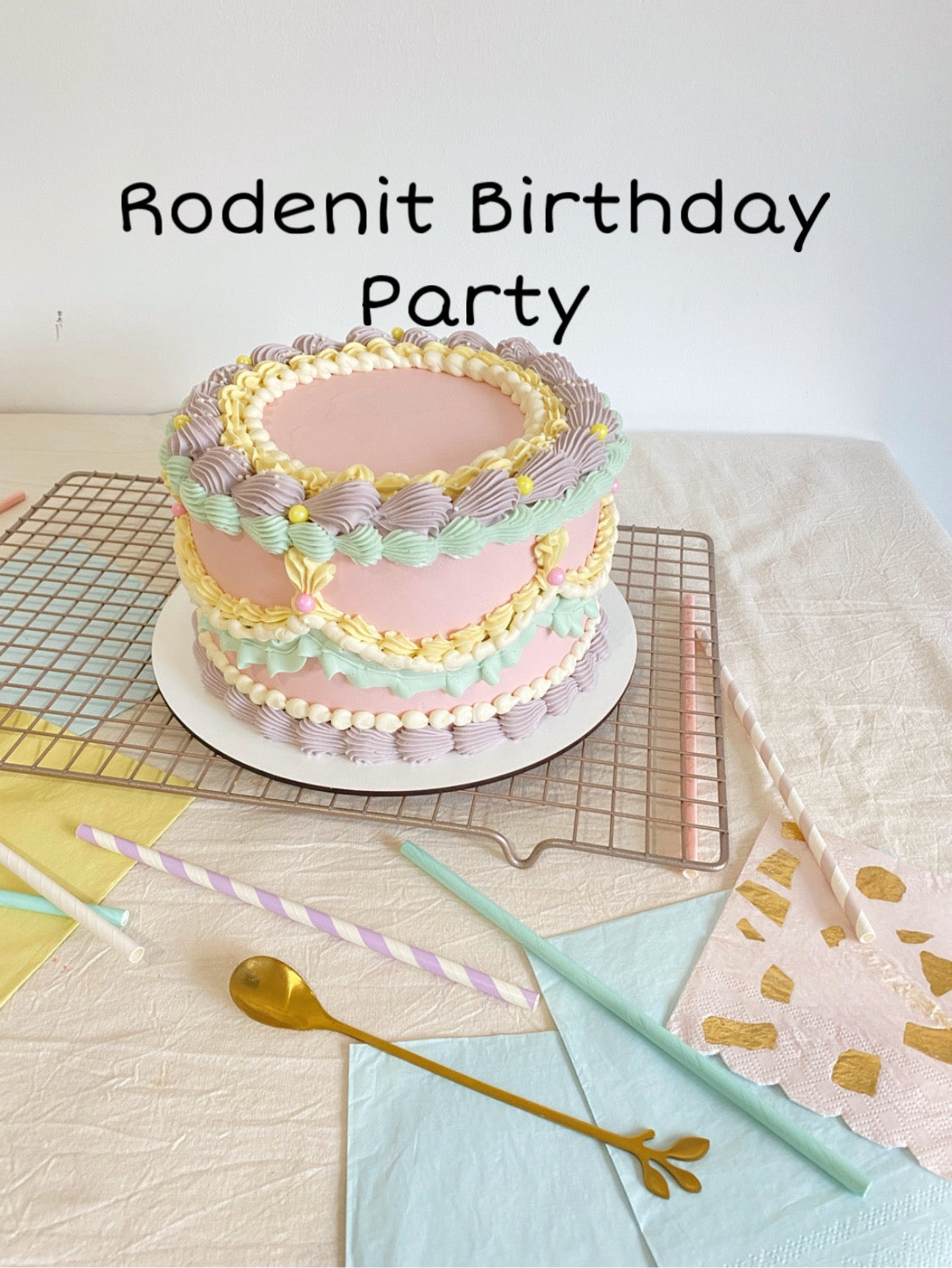 Rodenit Birthday Party wax Bag