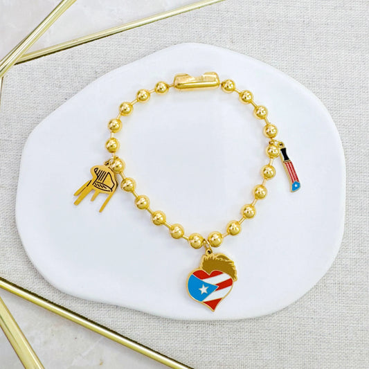 Silla , pava, Machete Bracelet