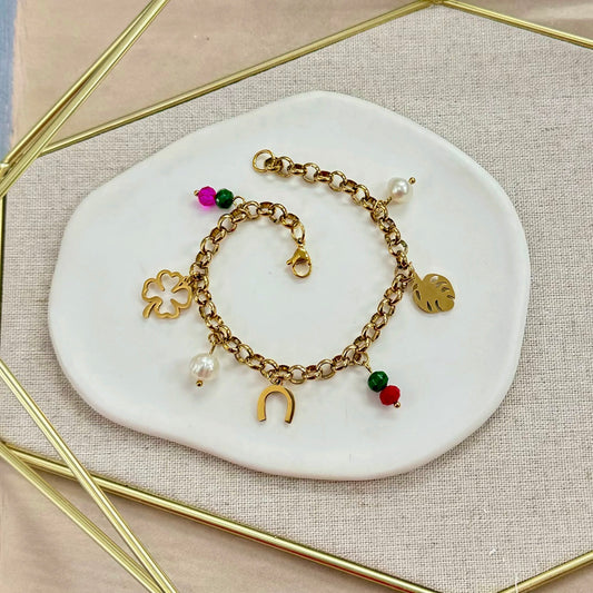 Lucky charm bracelet