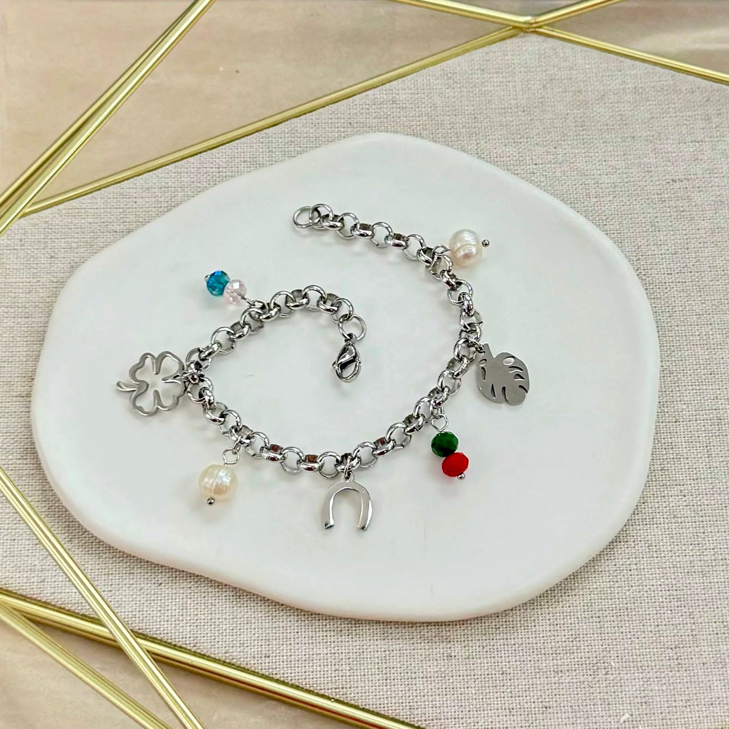 Lucky charm bracelet