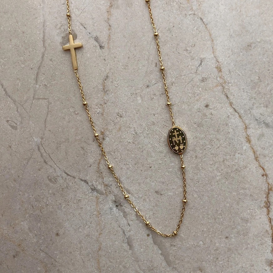 Virgen Maria Necklace