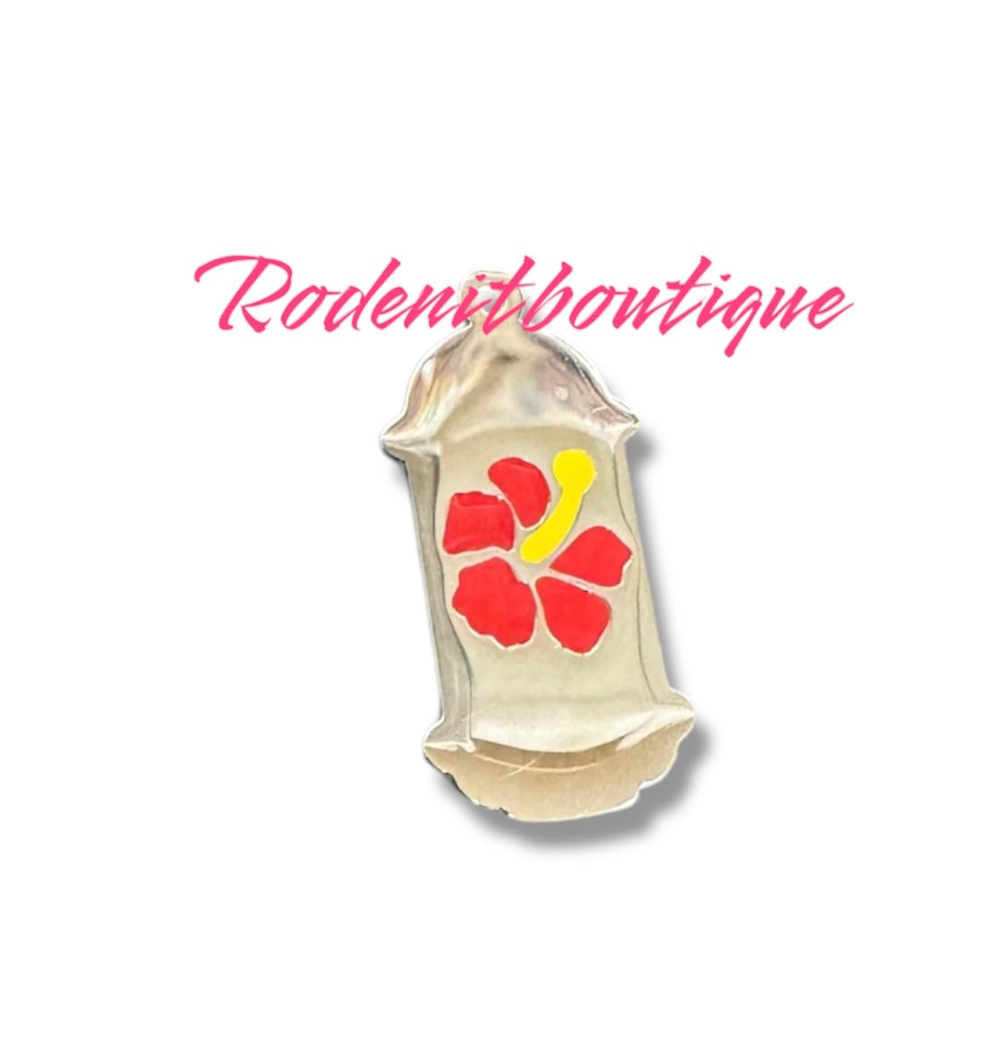 Carita con amapola charm