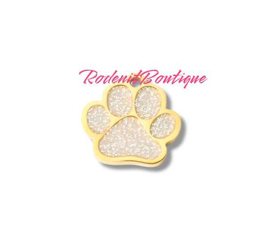 Huella de perrito Blanca Charm 😇