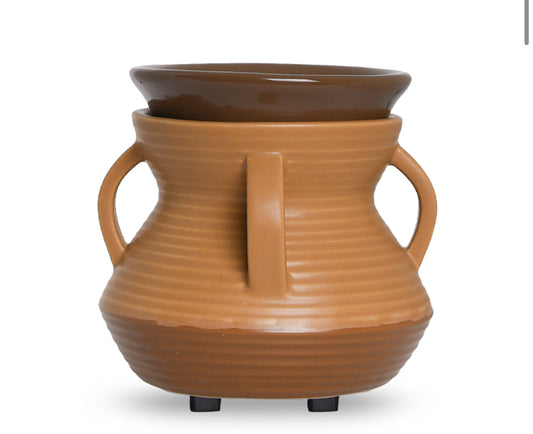 Handled Pottery Simmer Pot
