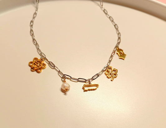 Mi cultura completa a Necklace charm