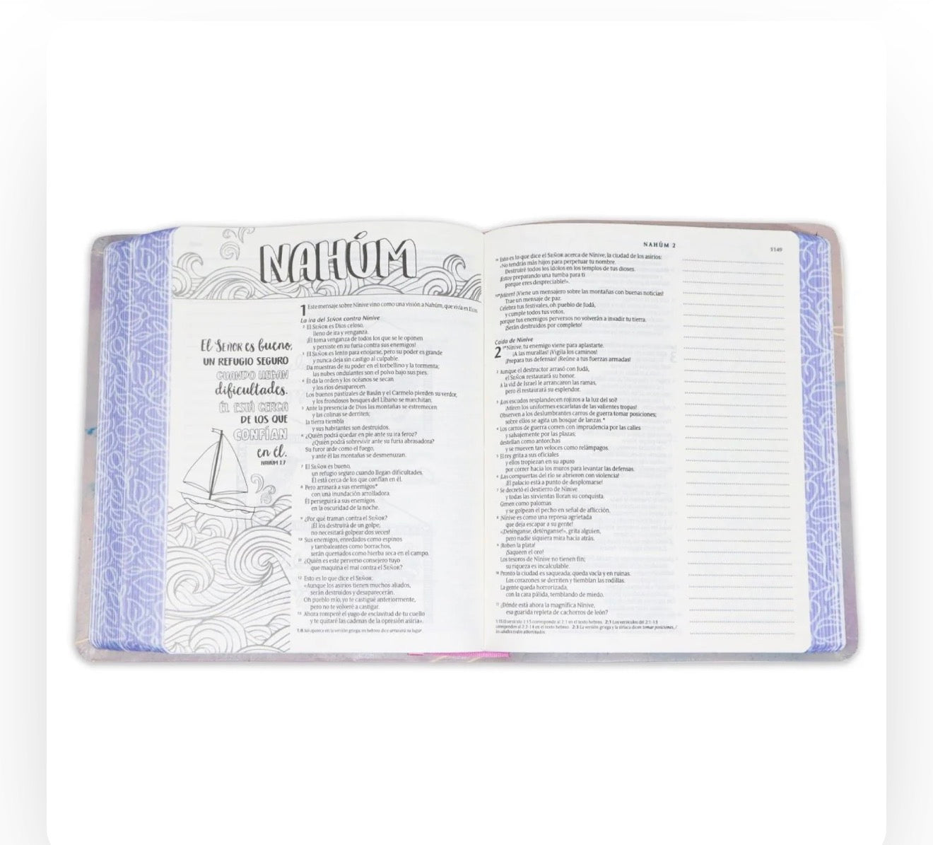 Biblia Inspira NTV con Filament (SentiPiel, Acuarela rosa) (Spanish Edition)