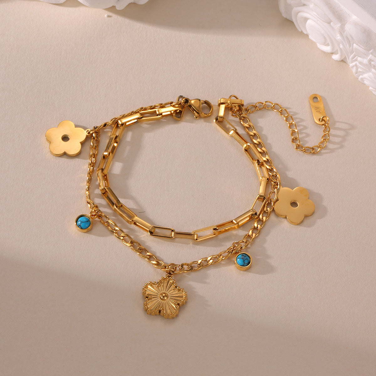 Flower bracelet