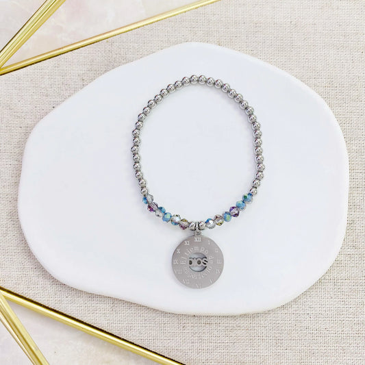 El Tiempo de Dios es perfecto Siempre Bracelet Silver