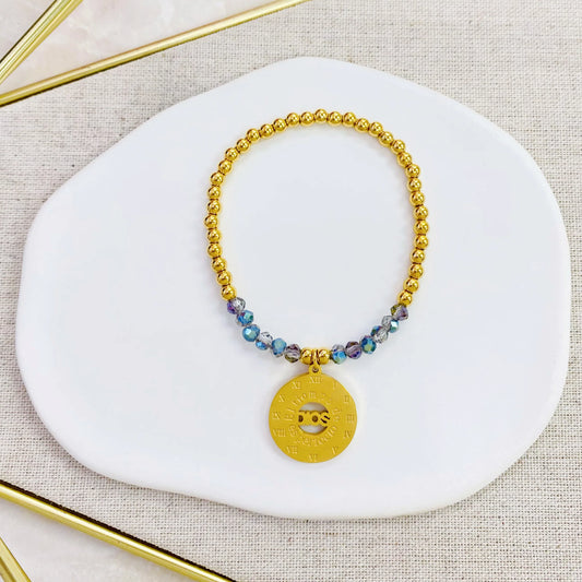 El Tiempo de Dios es perfecto Siempre Bracelet Gold