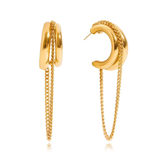Julis Gold Earings